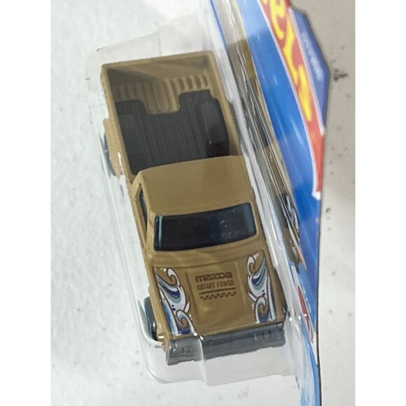 Hot Wheels Mazda REPU J-Imports Brown Wave Graphic JDM Truck 2024 Diecast 1:64 - Picture 6 of 6